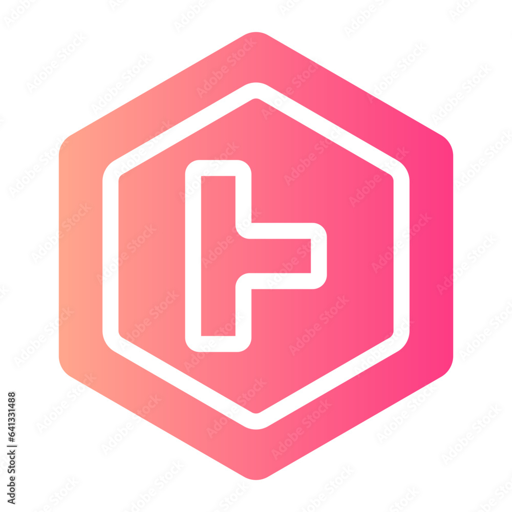 street sign gradient icon street sign gradient icon