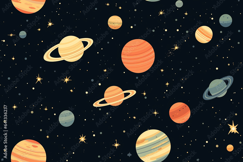 background with planets and space background with planets and space
