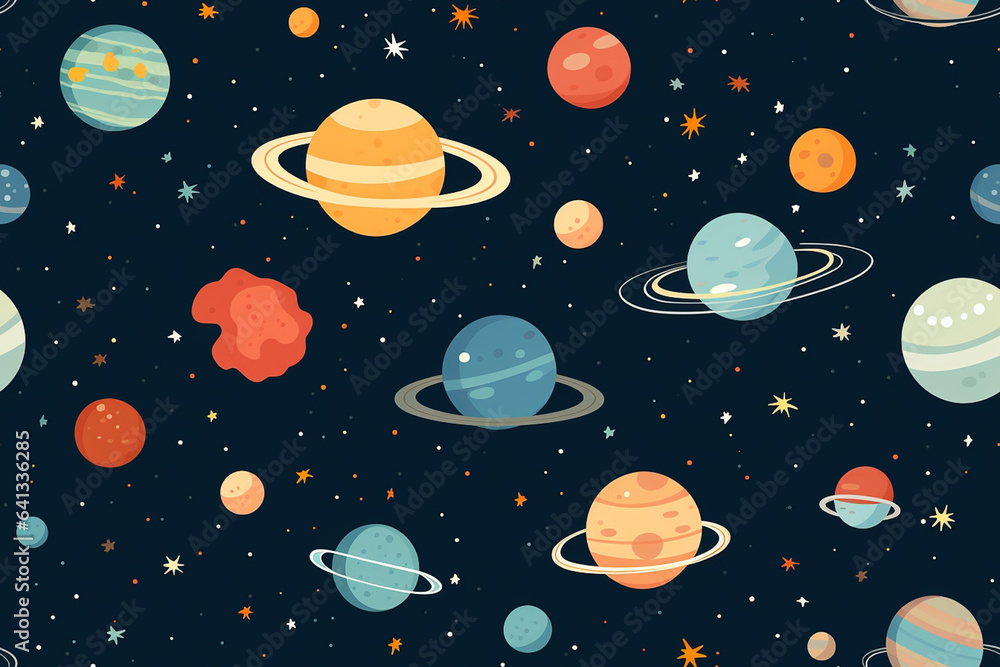 background with planets and space background with planets and space