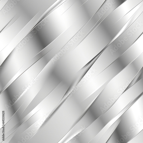 abstract metal background with lines grey created with Generative Ai