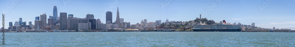 Ville de San Fransico depuis la mer