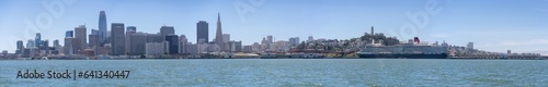 Ville de San Fransico depuis la mer