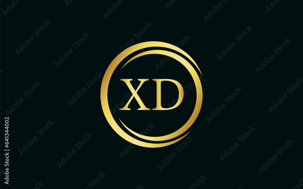 XD latter royal logo, modern design, initial based latter logo vector file illustration ESP10
XD latter royal logo, modern design, initial based latter logo vector file illustration ESP10