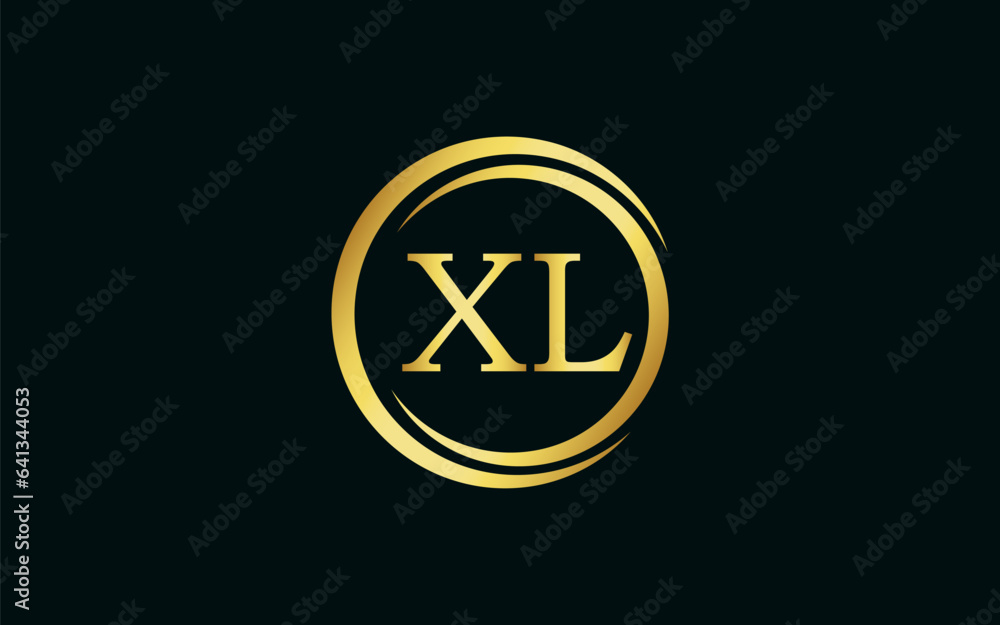 XL latter royal logo, modern design, initial based latter logo vector file illustration ESP10
XL latter royal logo, modern design, initial based latter logo vector file illustration ESP10