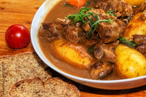 stew with potatoes