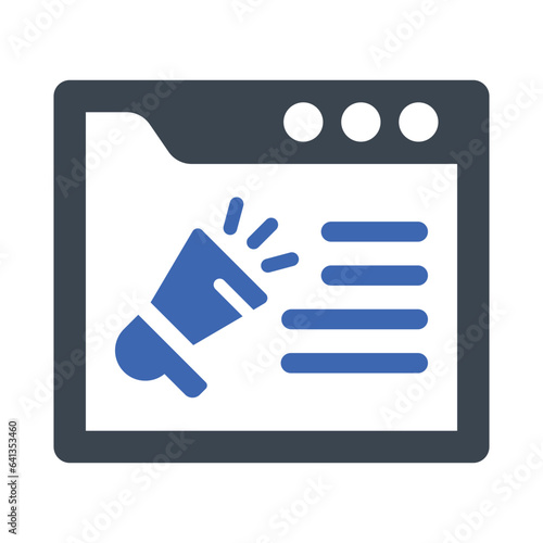 Marketing blogger Icon