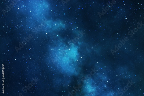 Deep blue space background