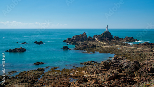 Landscape image of La Corbière Lighthouse, Jersey Channel Islands