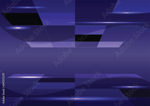 Abstract background on technology and digital data connectivity.
Blue tone modern communication style concept, vector illustration background design
perspective shape and light. Used for templates, we