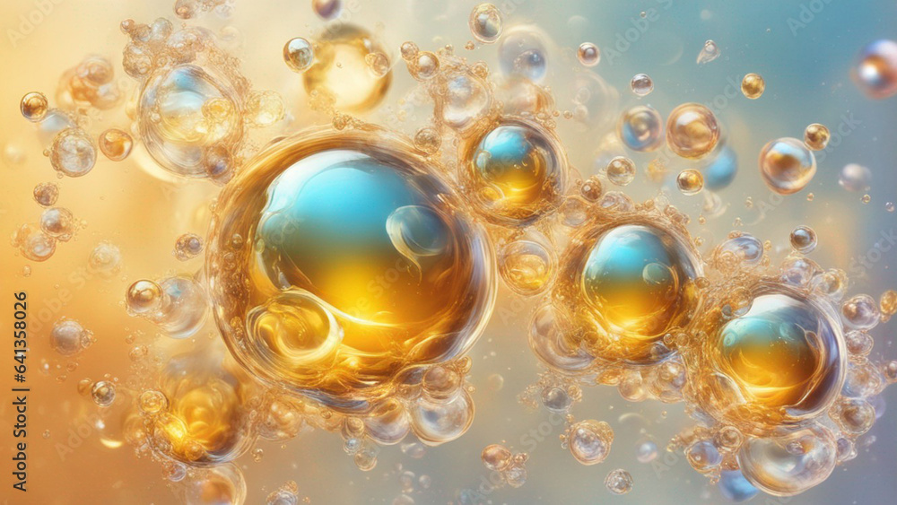 abstract background with bubbles abstract background with bubbles