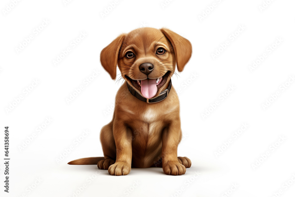 a Bordeaux puppy dog in front of a white background. a Bordeaux puppy dog in front of a white background.
