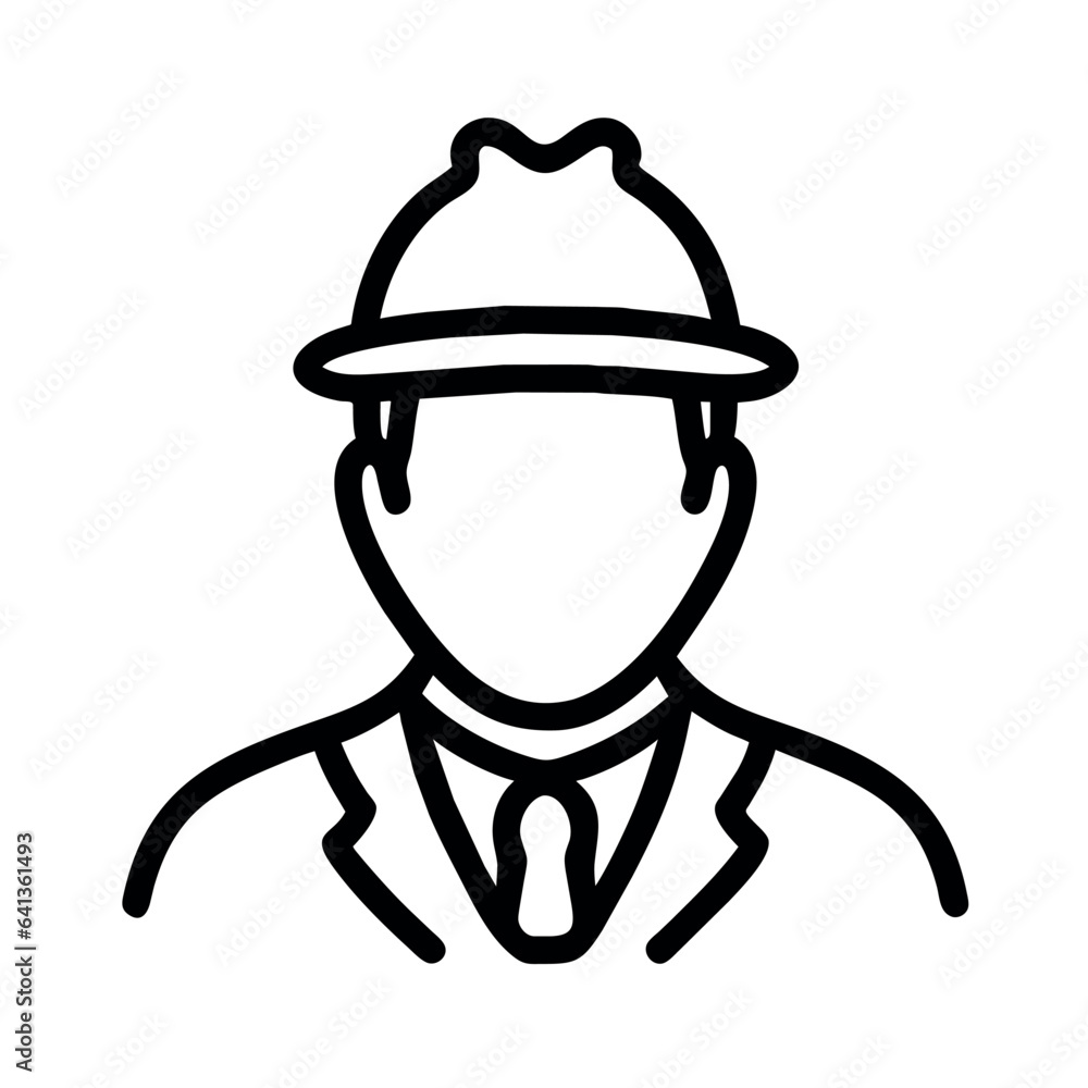 Mine worker character icon artwork 024 Mine worker character icon artwork 024