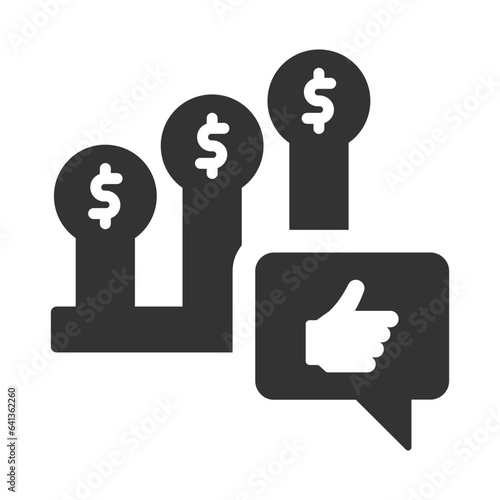 Graph engagement icon