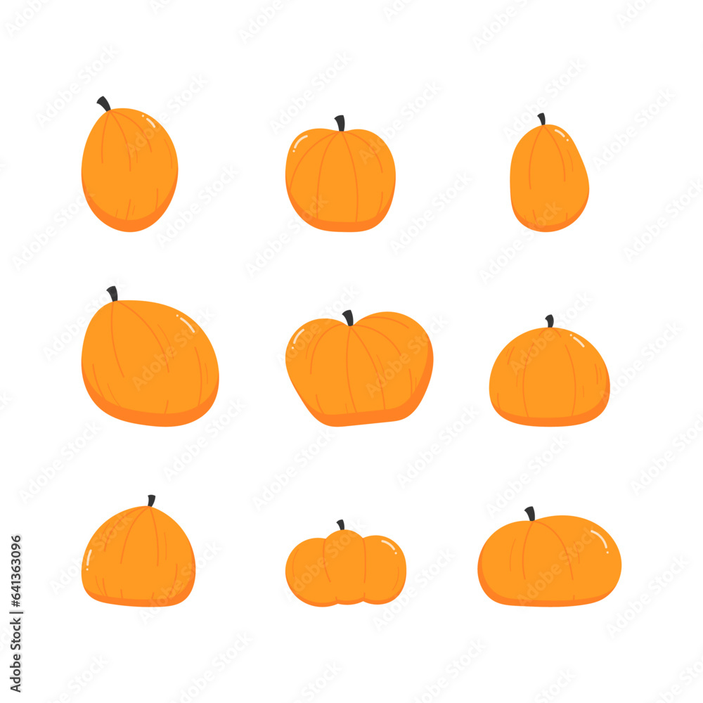 Pumpkin hand drawn illustration