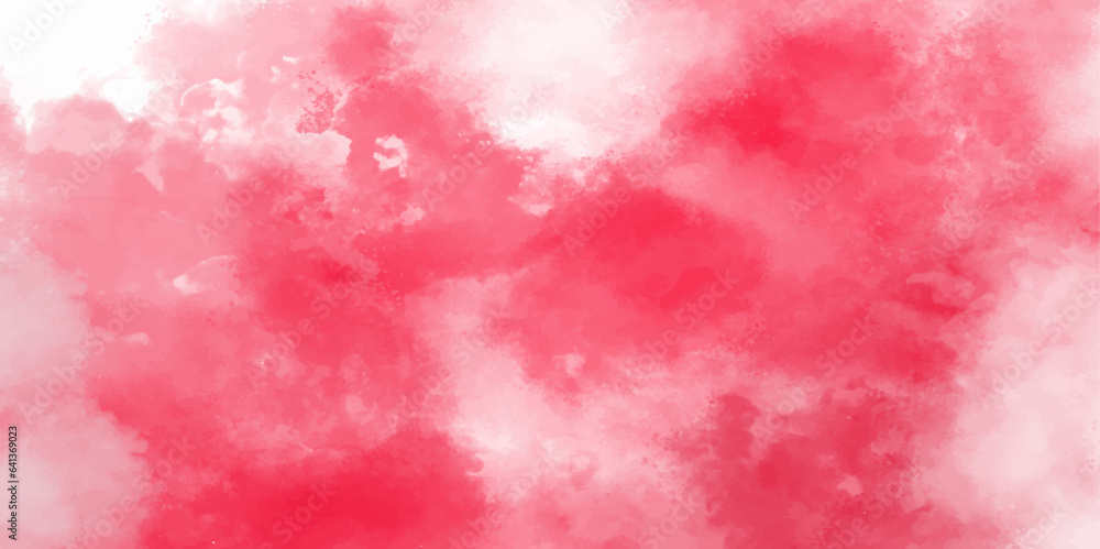 Abstract white and pink Smoke Background Abstract Colorful Smoke In watercolour background with smoke effect with fog clouds Background .Pink sky with beautiful natural white clouds.