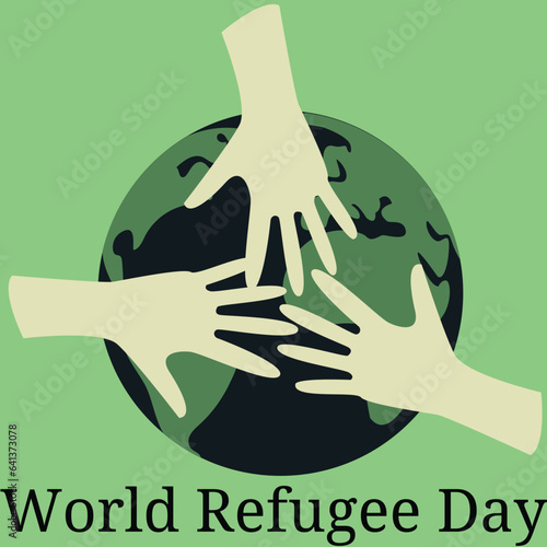 World Refugee Day illustration