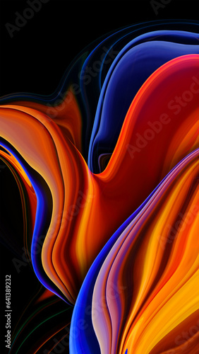 Color design background, Gradient colorful abstract background, luxury abstract for a mobile screen concept, 