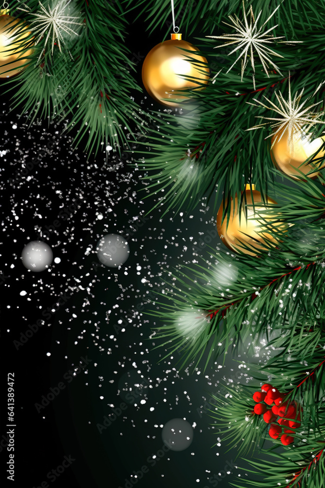 Postcard template for Merry Christmas and Happy New Year. Postcard template for Merry Christmas and Happy New Year.