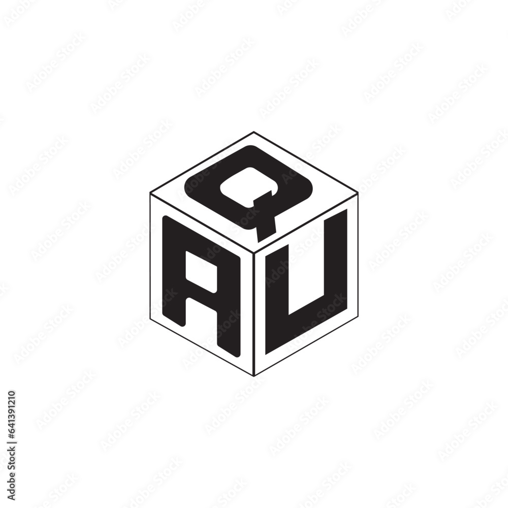 Letter logo design with Cube design Letter logo design with Cube design