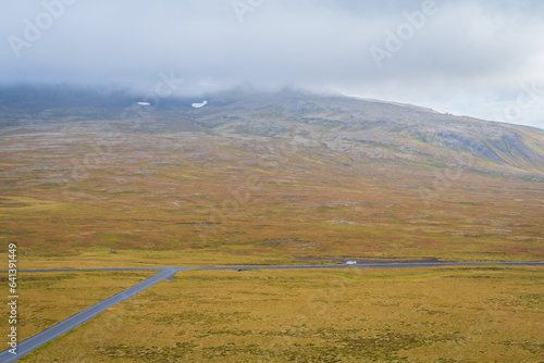 Ladscape of the Saxhóll Crater (Iceland)