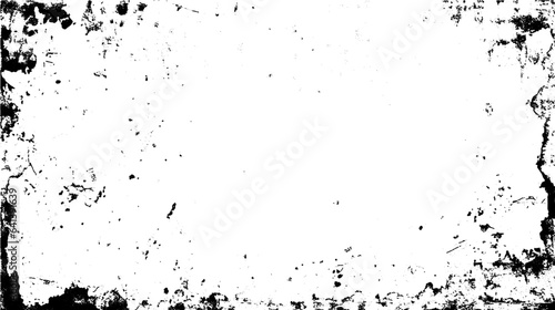 Wallpaper Mural Grunge texture dusty white and black sketch effect. Overlay distress grain dust background. Texture of chips, cracks, scuffs, dust, dirt, scratches. Vector Grunge Texture Torontodigital.ca