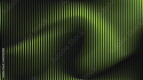 Abstract vector vertical lines with fluid gradient background. Stripes seamless pattern. 3D render, Abstract background texture.