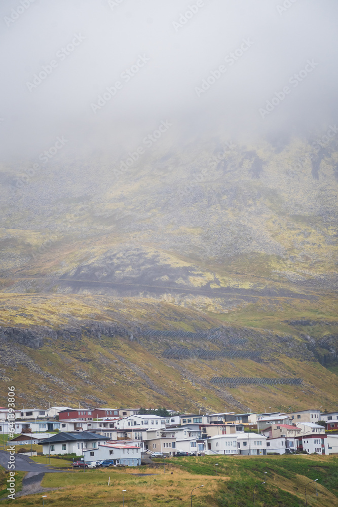 Landscape of the Snaefellsness Peninsula (iceland)