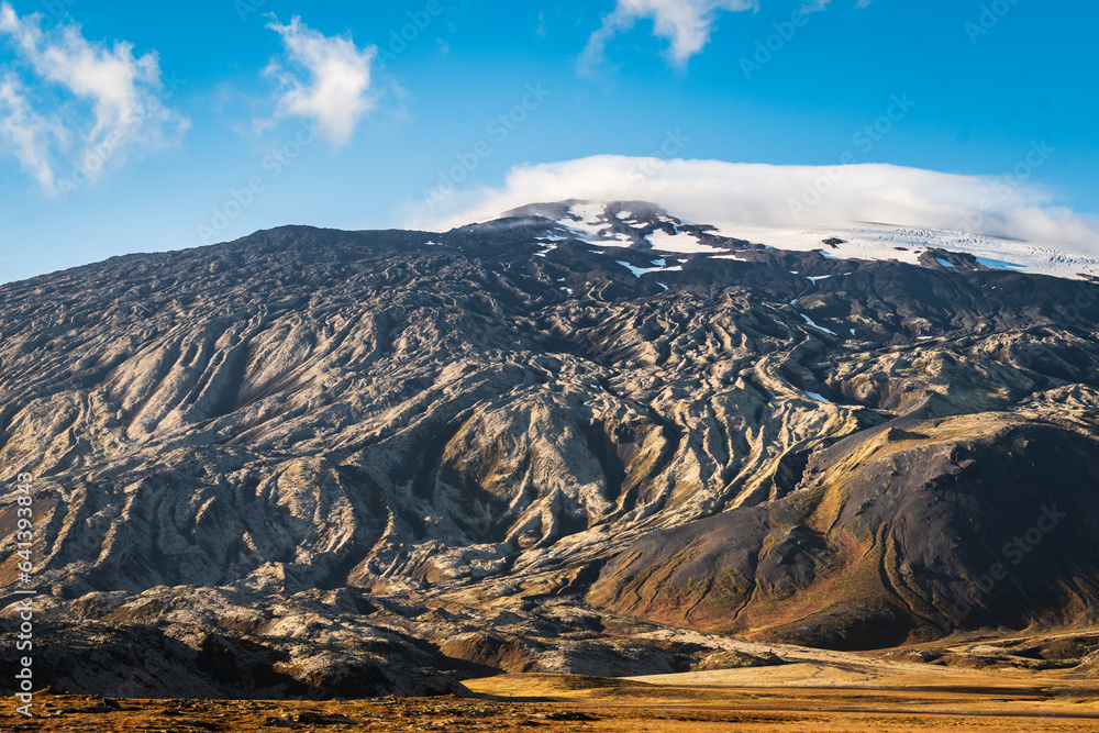 Landscape of the Snaefellsness Peninsula (iceland)