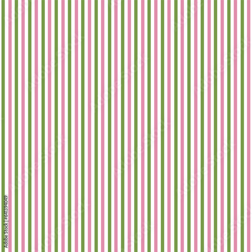 beautiful pink, green and white vertical stripes
