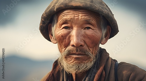 Die Spuren der Zeit: Porträt eines älteren Chinesen