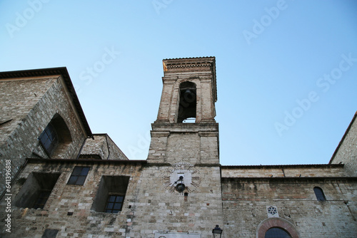 Bell tower of the Narni Cathedral, italy