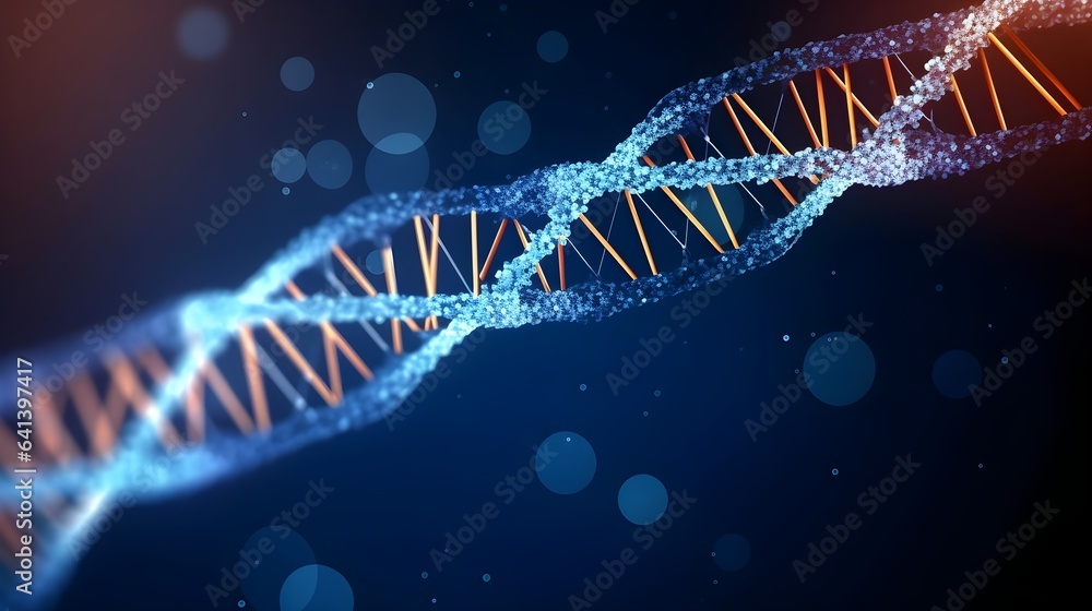Abstrakter DNA-Hintergrund: Die Bausteine des Lebens Abstrakter DNA-Hintergrund: Die Bausteine des Lebens