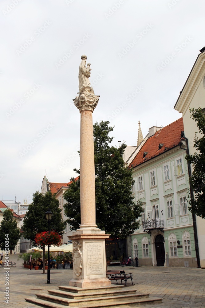 Stadtansichten von Bratislava.