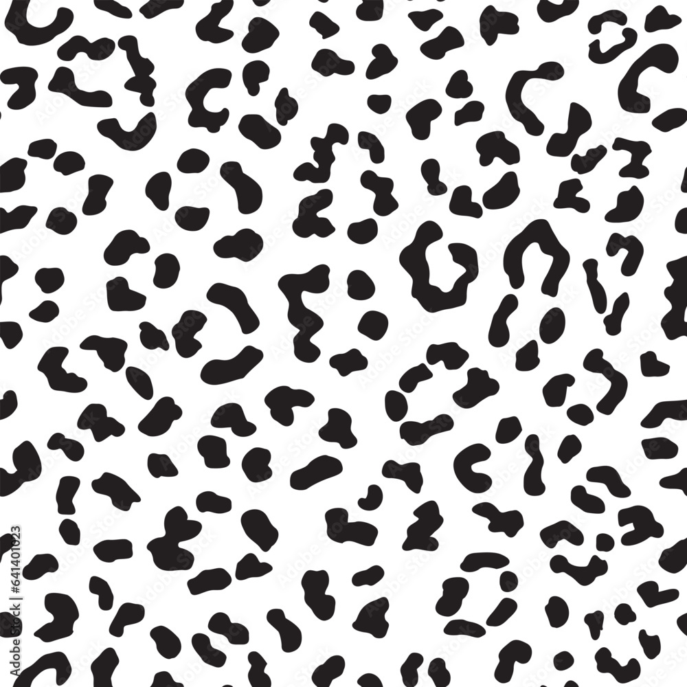 Leopard pattern, seamless image, creative printing, fabric screen printing. Illustrations or background images of any kind
Vector work type