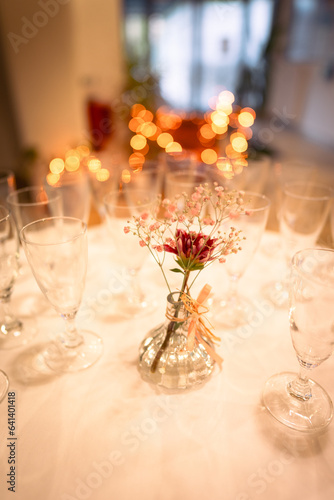 wedding table decoration