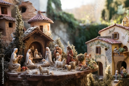 provencal christmas crib