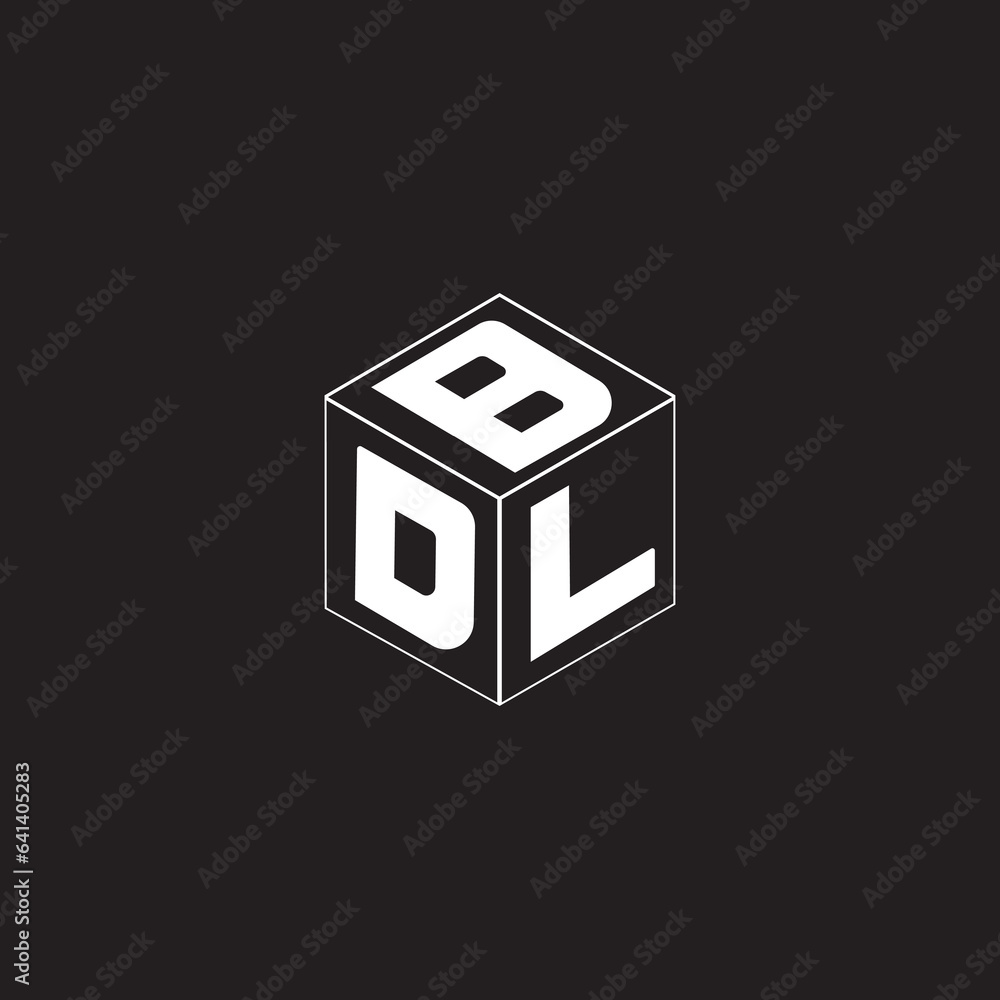 Obraz premium 3d cube with a word