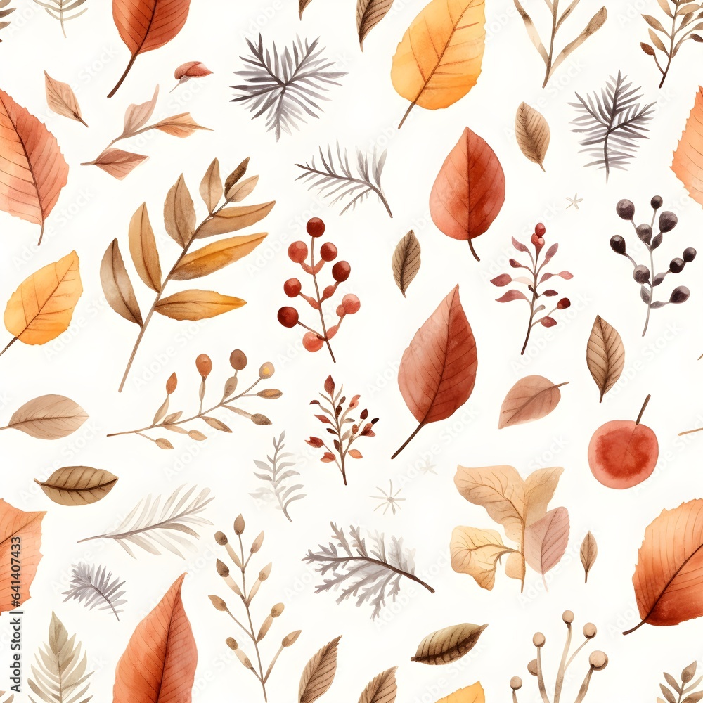 Obraz premium Autumn Pattern