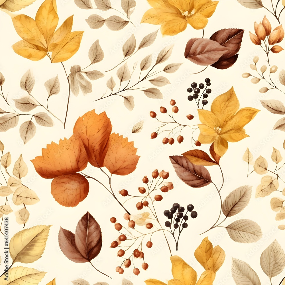 Obraz premium Autumn Pattern