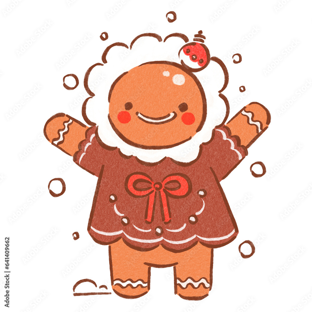 Cute gingerbread cookies for christmas Cute gingerbread cookies for christmas