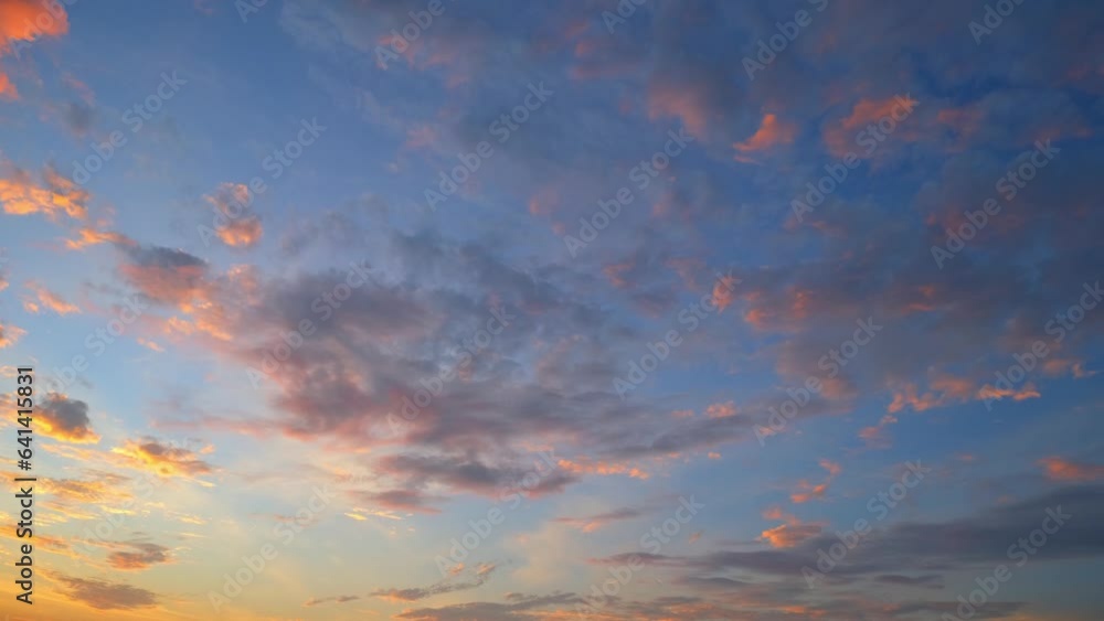 The canvas of the sky transforms into a breathtaking masterpiece as the sun begins its slow descent below the horizon, casting a warm golden hue across the vast expanse. Sunset sky background.
The canvas of the sky transforms into a breathtaking masterpiece as the sun begins its slow descent below the horizon, casting a warm golden hue across the vast expanse. Sunset sky background.