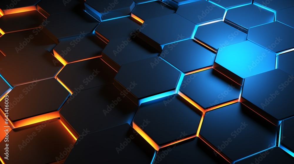 3D wallpaper abstract triangle modern glows green black 3D wallpaper abstract triangle modern glows green black
