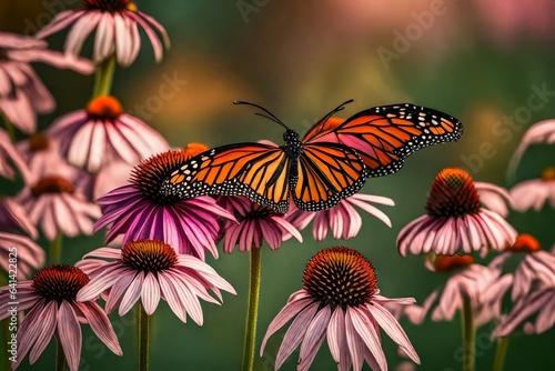 butterfly on flower © Robina
