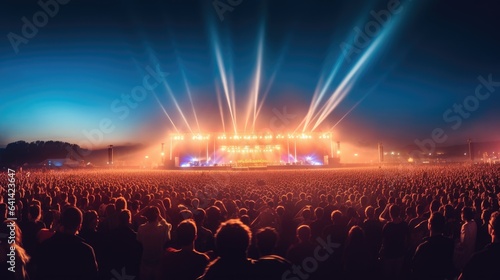 Bright lights of an open ai...