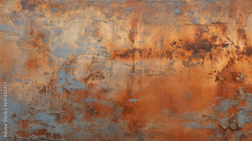 Rustic and weathered steel texture with corrosion and rust Rustic and weathered steel texture with corrosion and rust