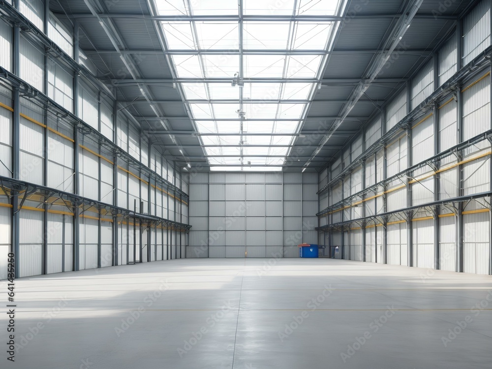 corridor empty warehouse for logistics corridor empty warehouse for logistics