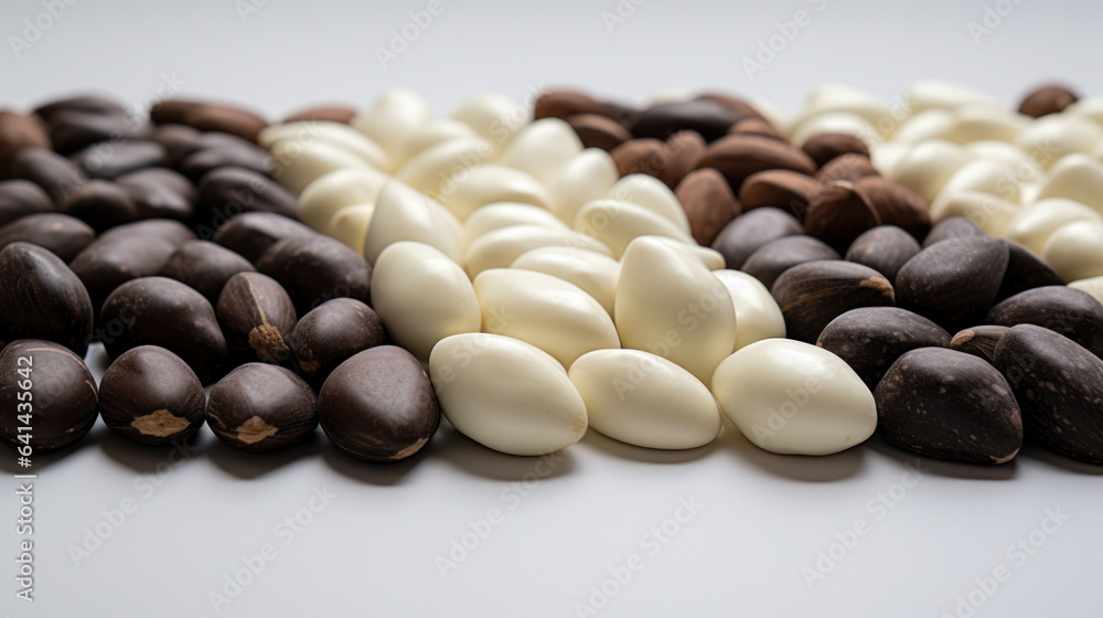 almond chocolate blast fly chocolate nuts isolated on white isolated almond chocolate blast fly chocolate nuts isolated on white isolated