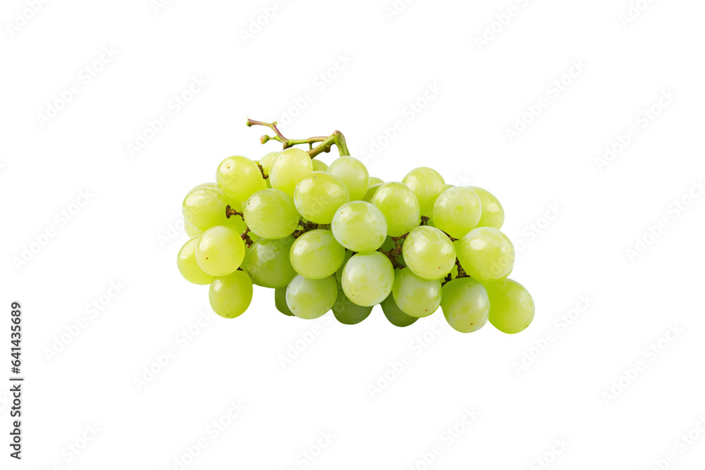 grapes isolated on white,  PNG