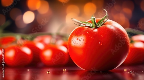 Fresh tomato in a supermarket © Jane Kelly