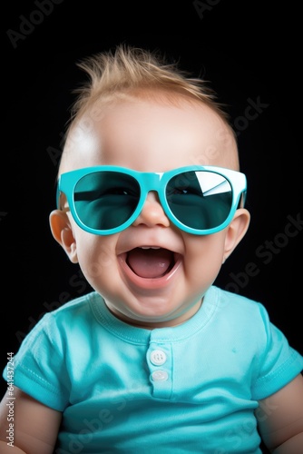 Funny baby on a vacation we...